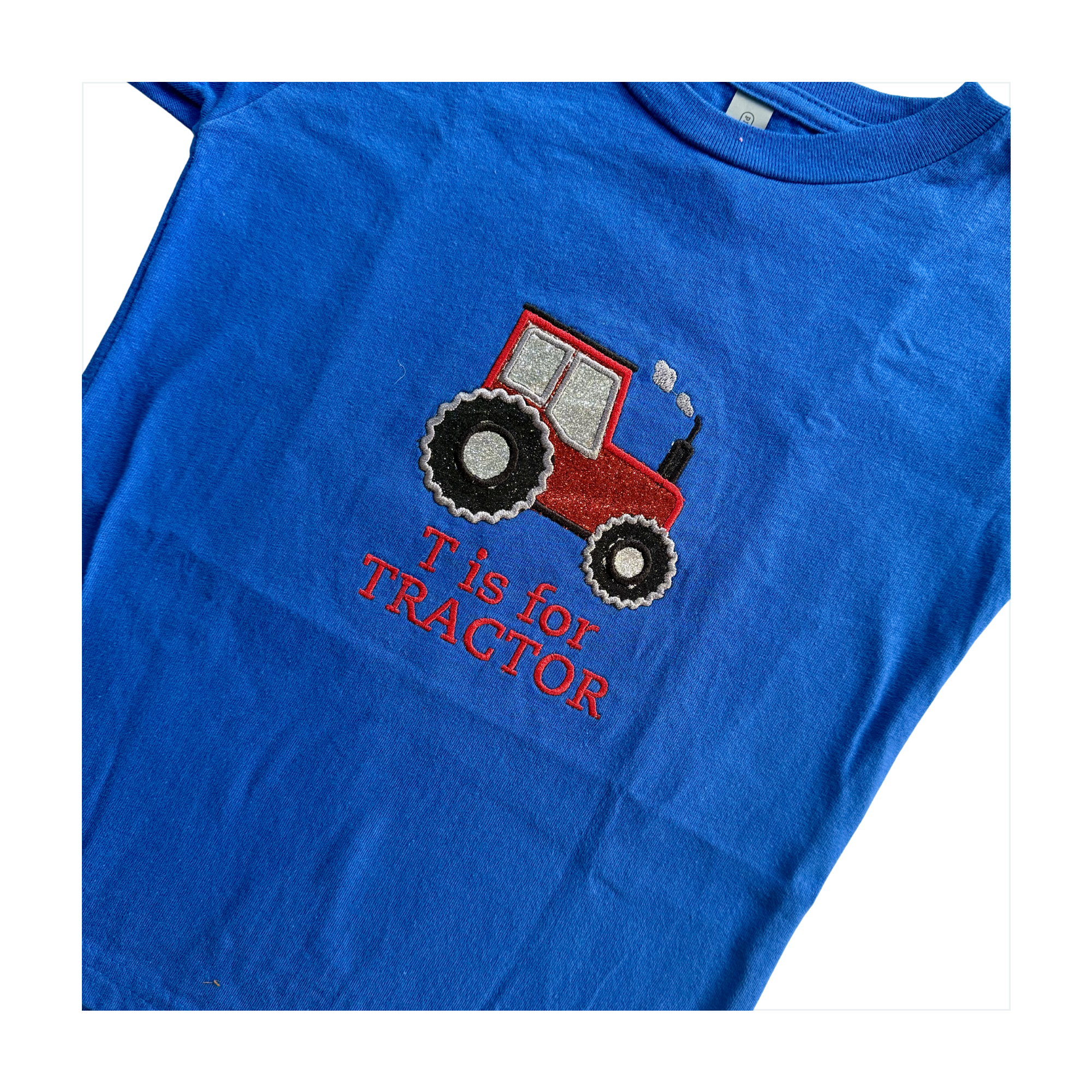 Personalized "___ Is for ___" Embroidered Kids T-Shirt