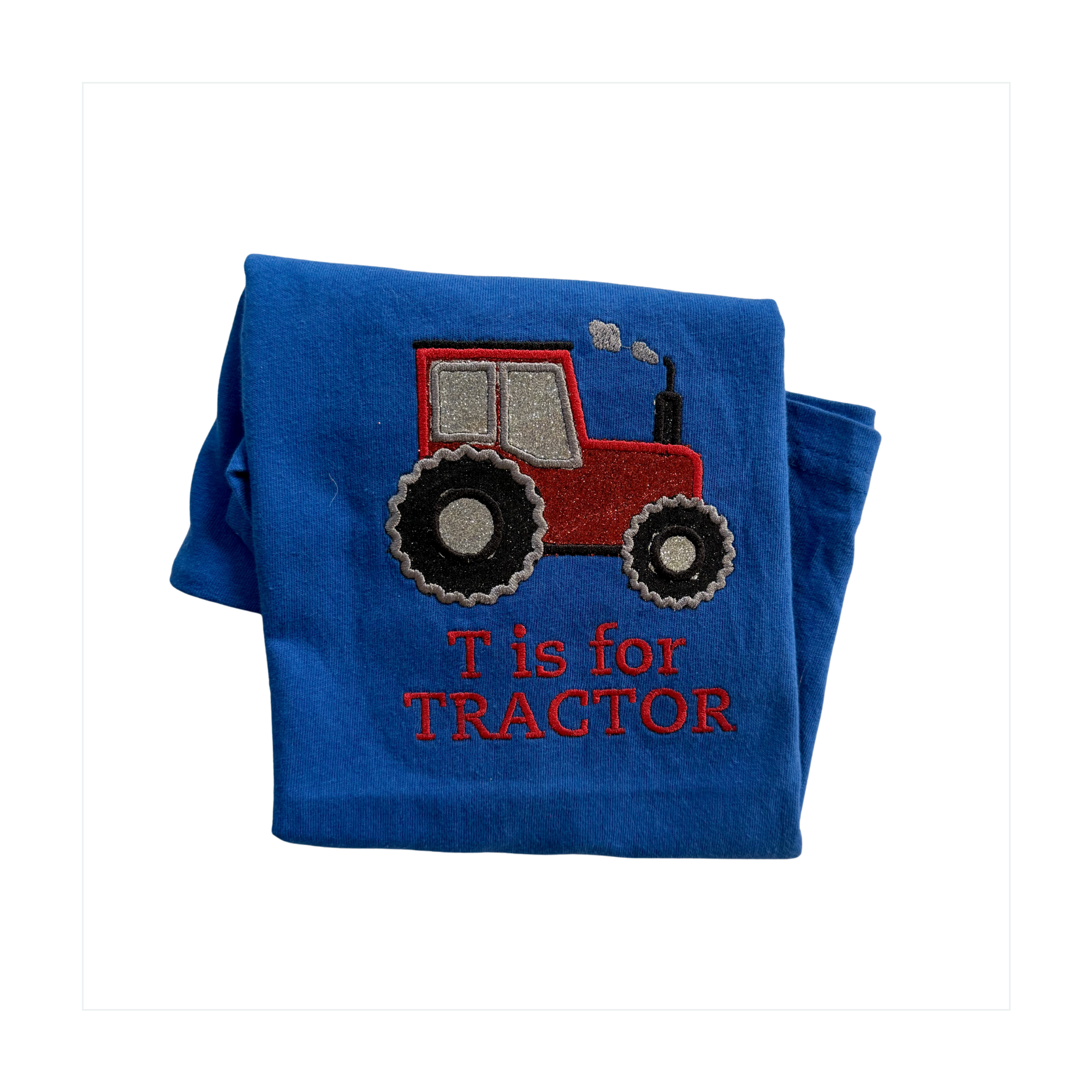Personalized "___ Is for ___" Embroidered Kids T-Shirt