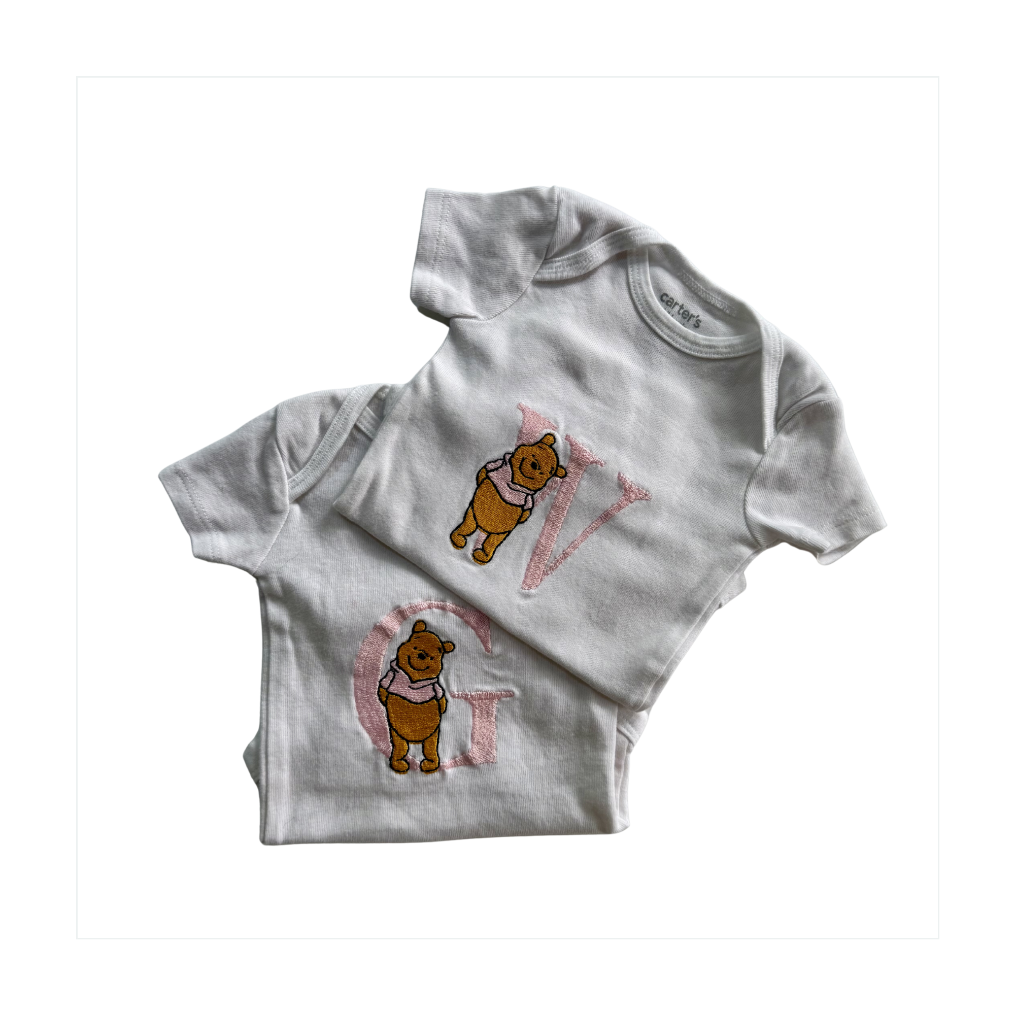 Winnie the Pooh™ Personalized Embroidered Baby Onesie