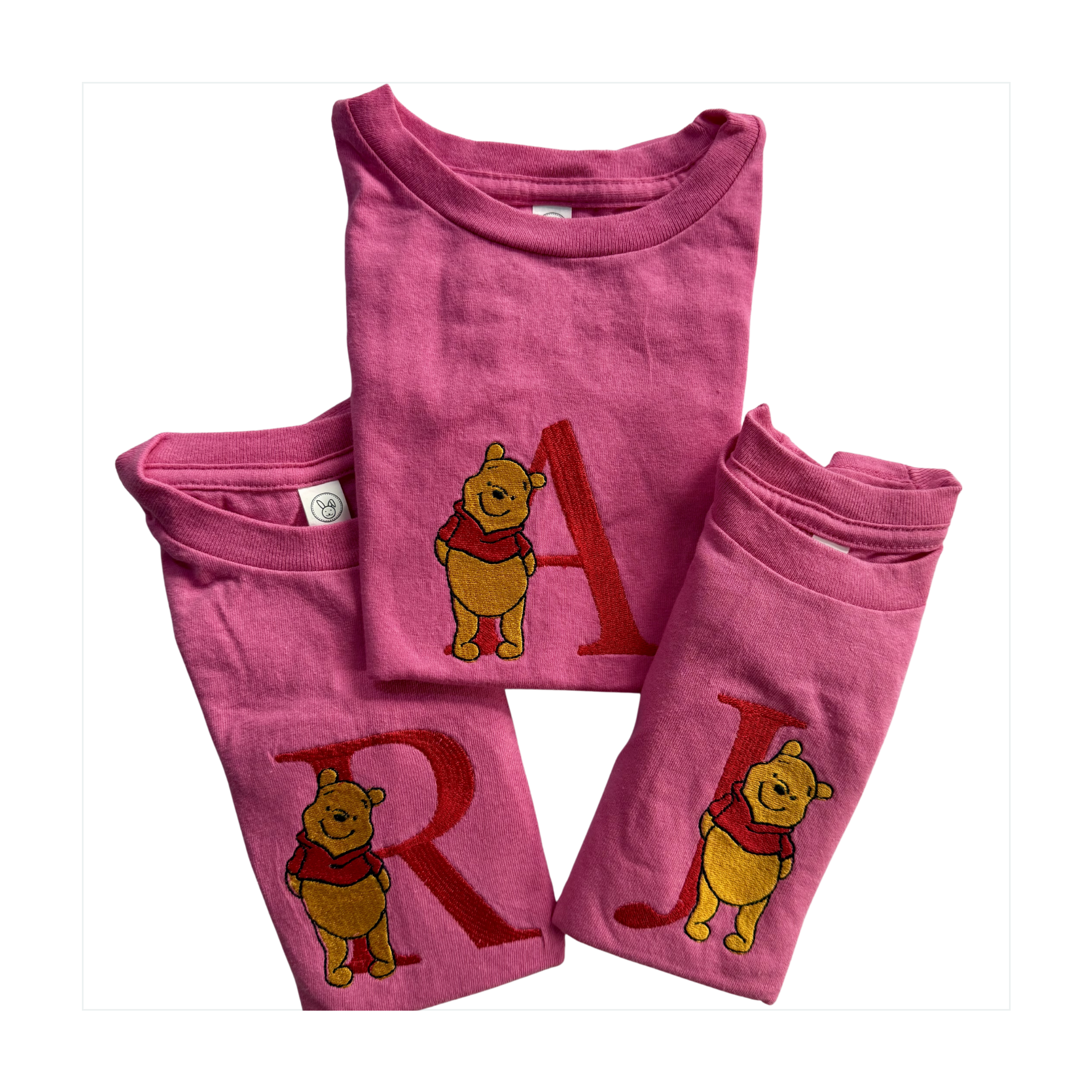 Personalized Winnie the Pooh™ Embroidered Kids T-Shirt