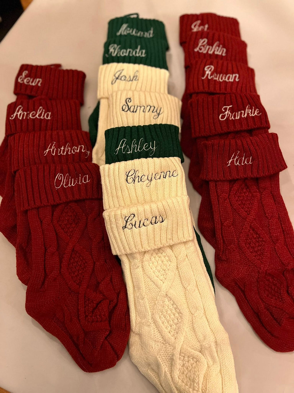 Personalized Embroidered Christmas Stocking