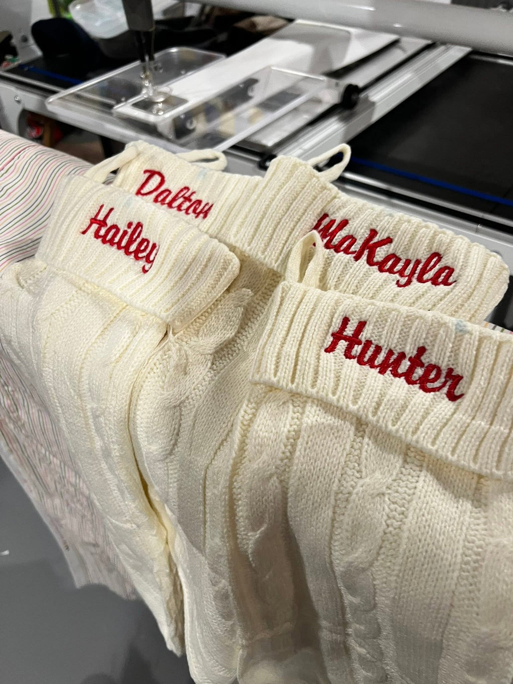 Personalized Embroidered Christmas Stocking