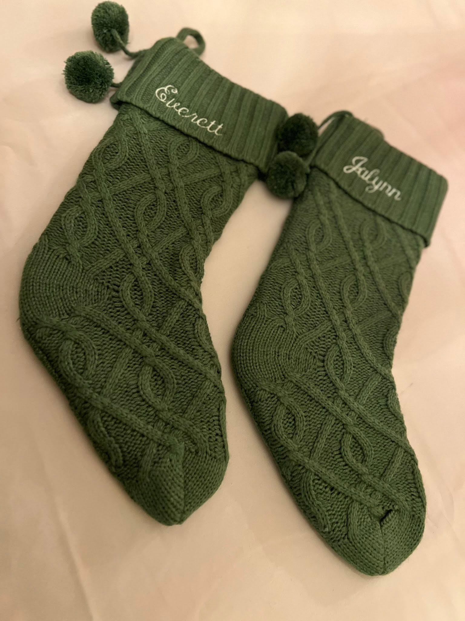 Personalized Embroidered Christmas Stocking