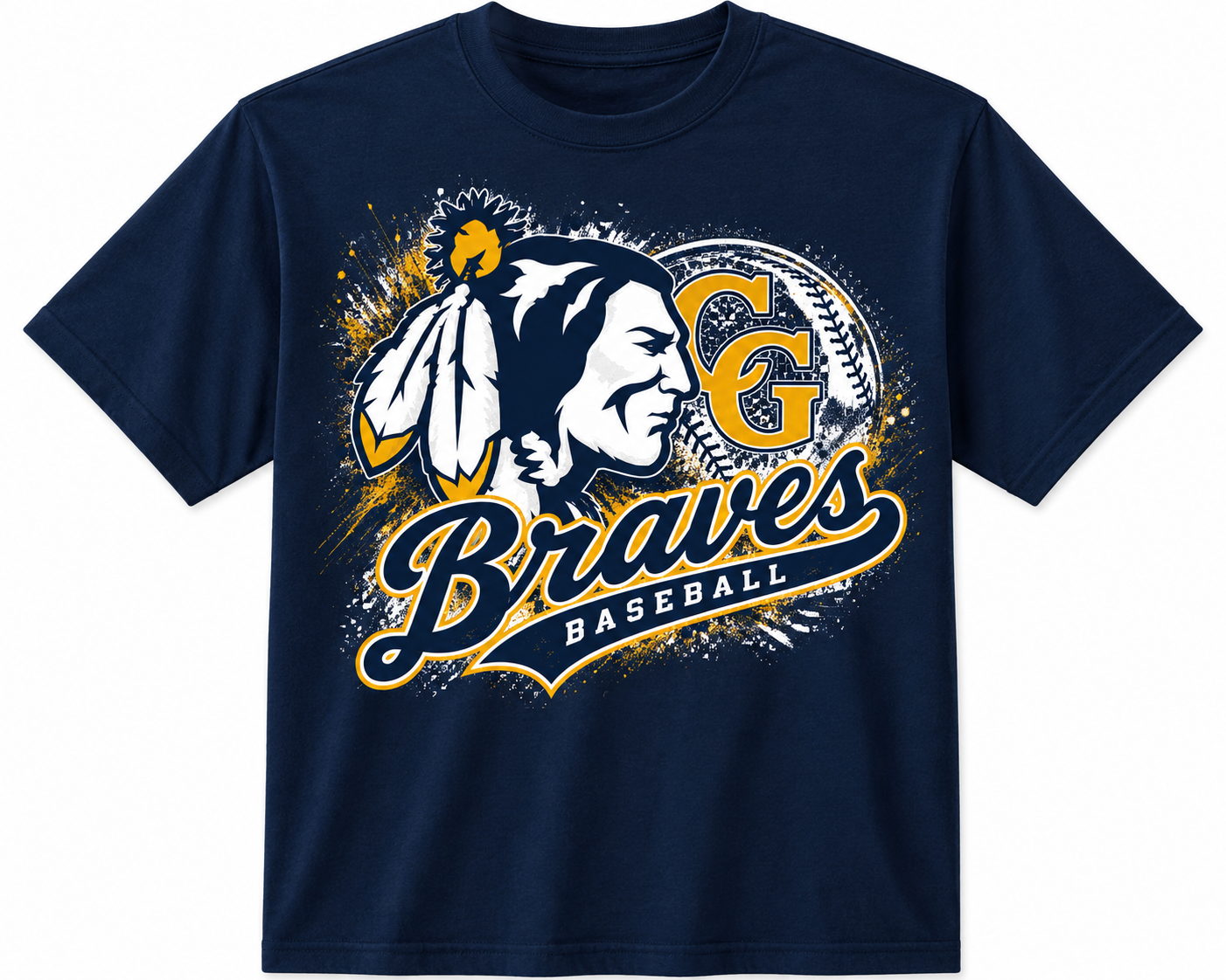 Council Grove Baseball Shirt – Design 3