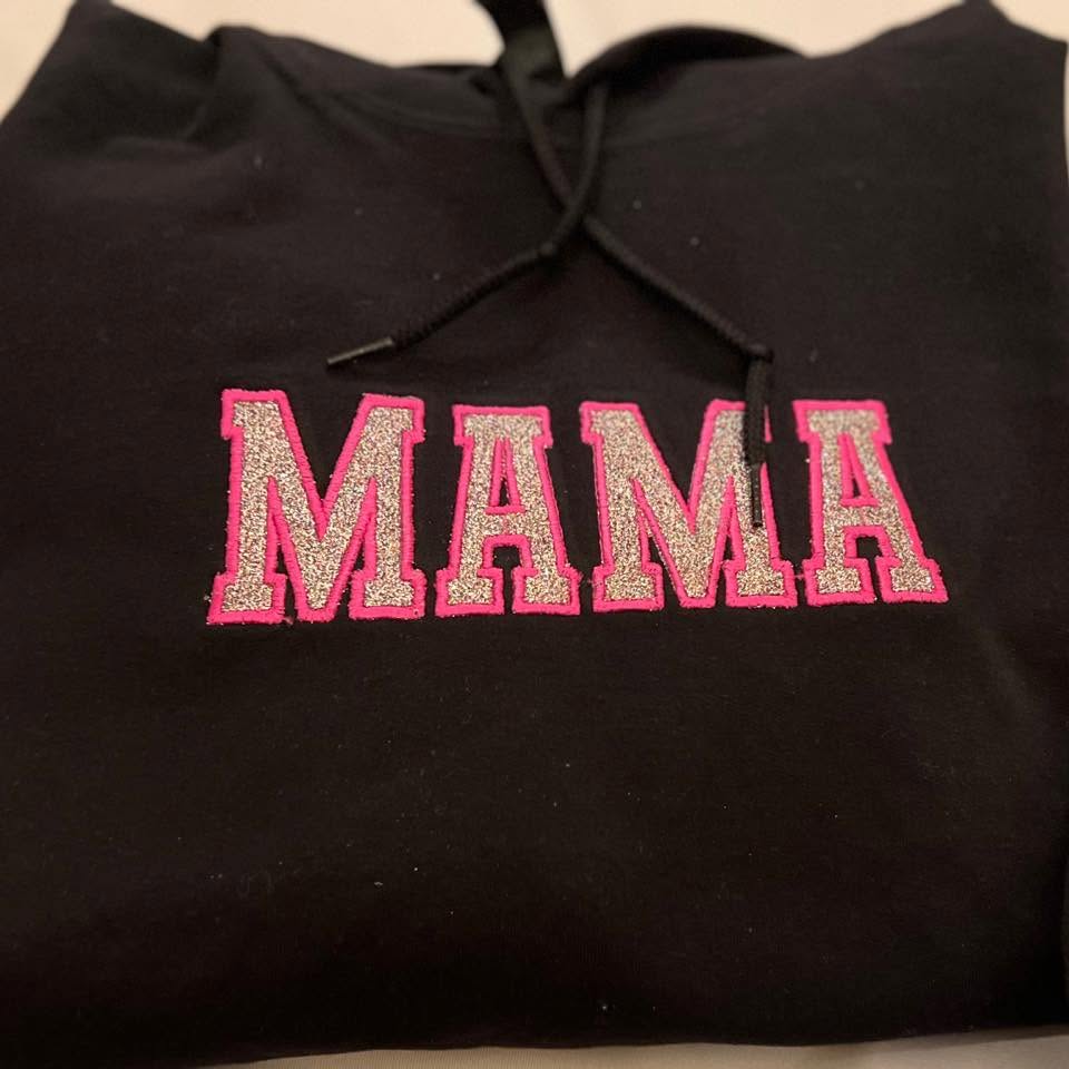 Custom Mama, Nana & Grandparent Embroidered Sweatshirt