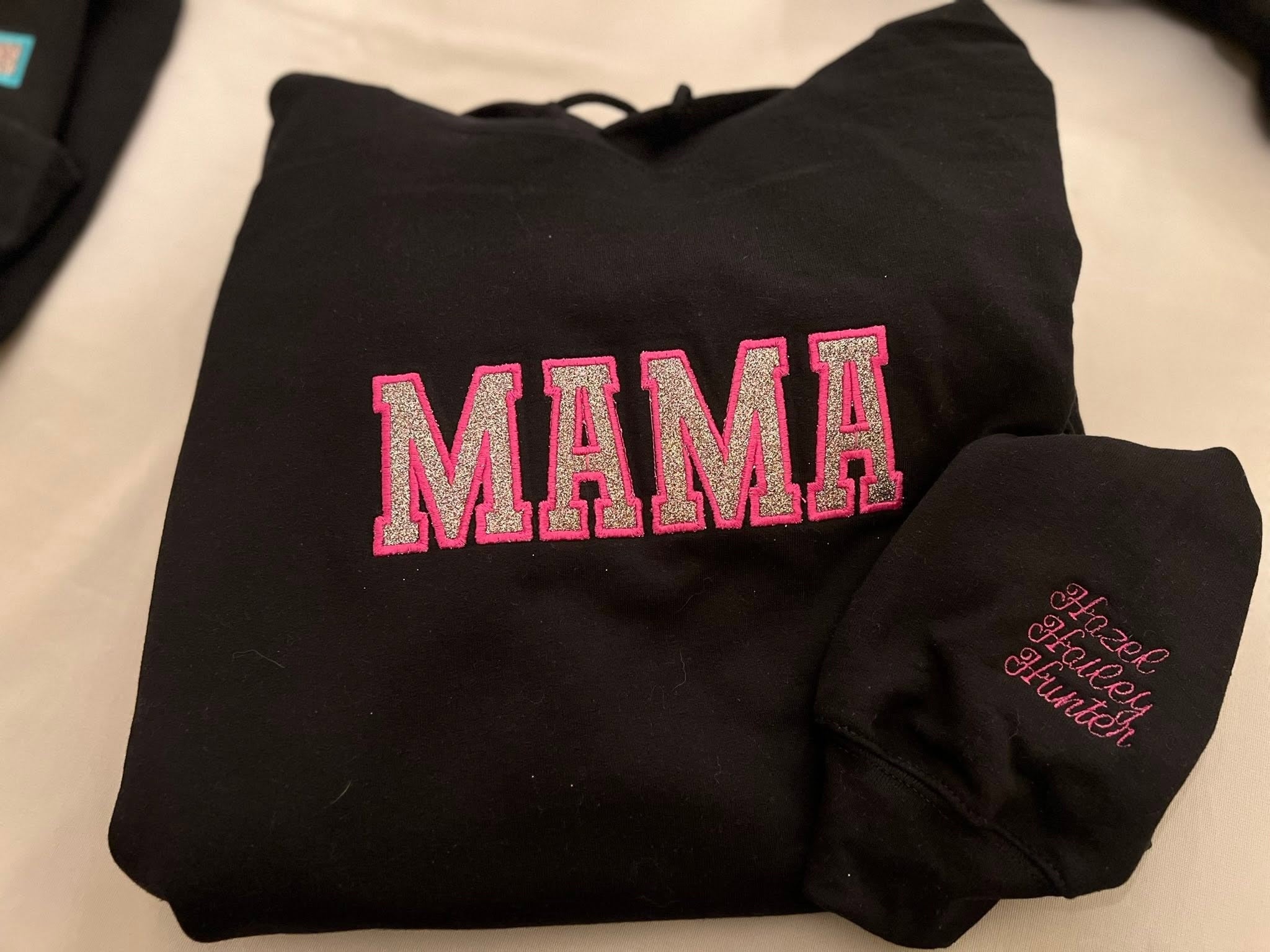 Custom Mama, Nana & Grandparent Embroidered Sweatshirt