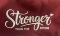 Stronger Than the Storm Embroidered Sweatshirt